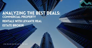 Analyzing the Best Deals: Commercial Property Rentals with Levante Real Estate Broker